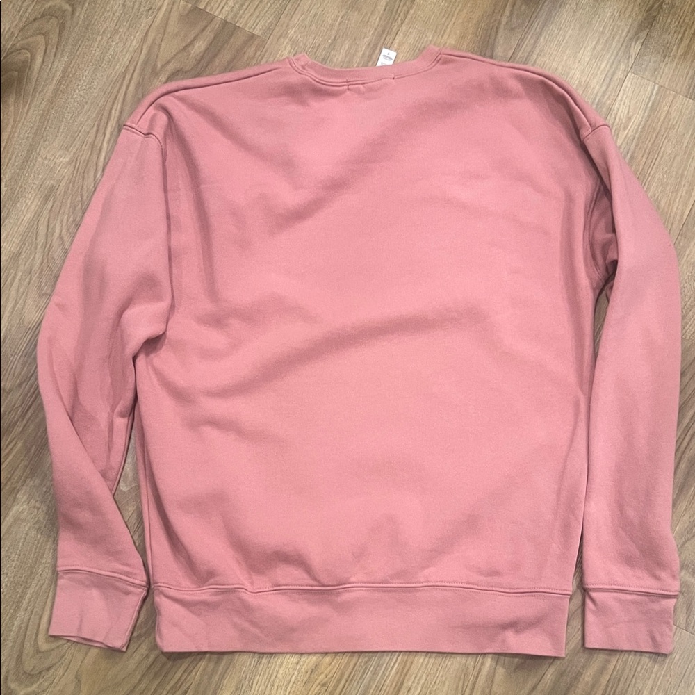 Kiel James Patrick Pink Sweatshirt with Cozy Print - Picture 3 of 4